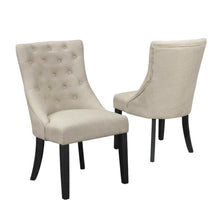 Polyester Fabric Upholstered Accent Side Chairs for Living Room,Set of 2