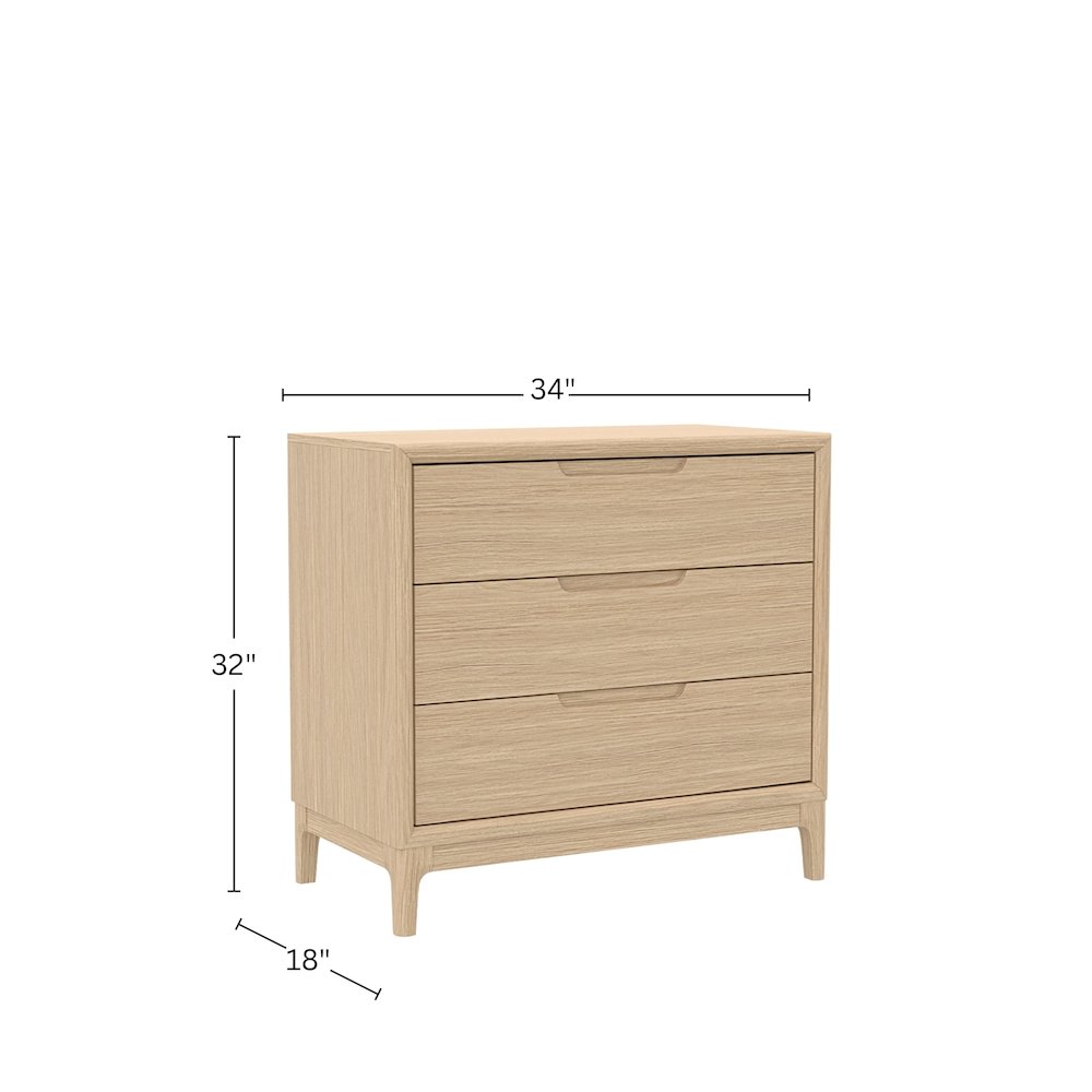 June Chest, Light Oak