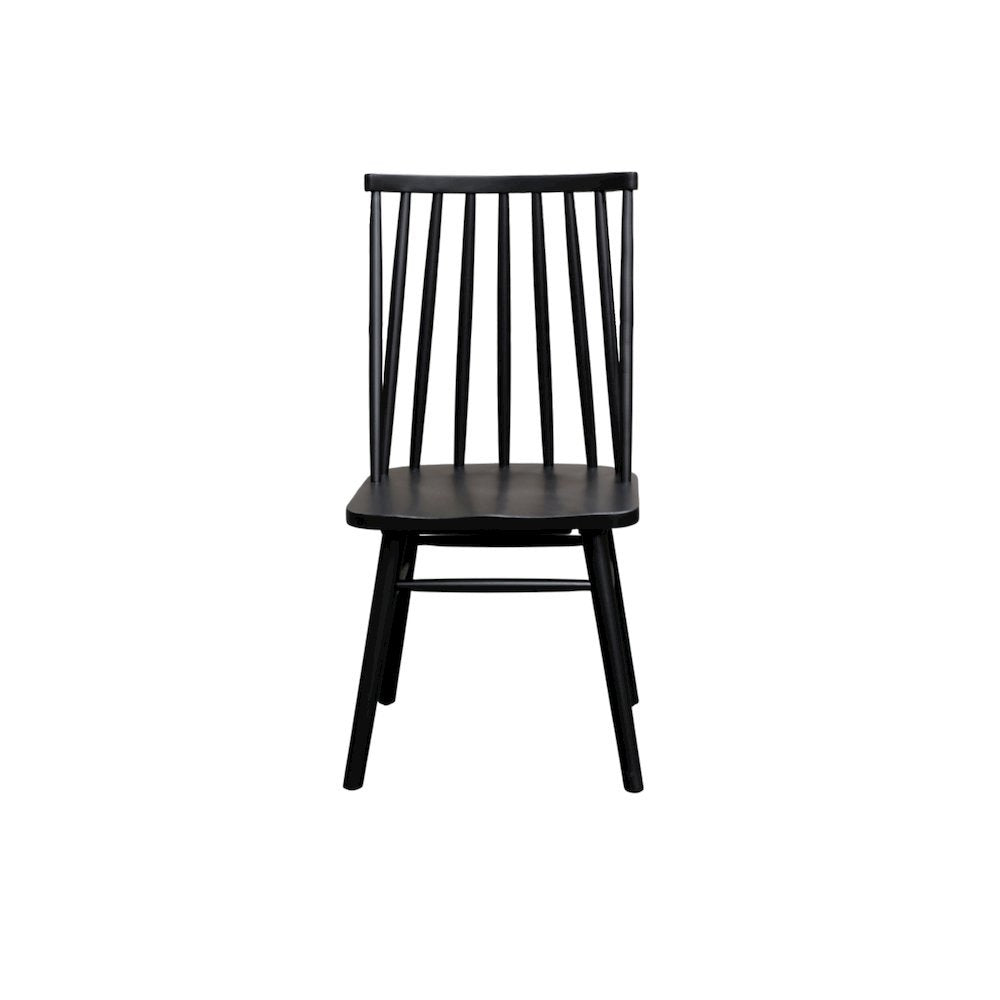 Farmhouse Side Chairs Set of 2 with Wooden Frame and Comfortable Seating