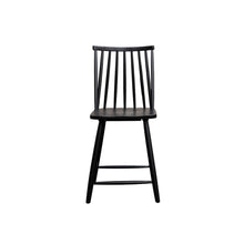 Farmhouse Brown Counter Stools Set of 2 with Back Support