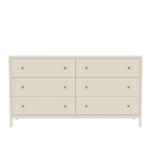 Modern Farmhouse Dresser with Multiple Drawers and Spacious Storage