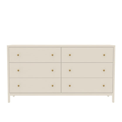 Modern Farmhouse Dresser with Multiple Drawers and Spacious Storage