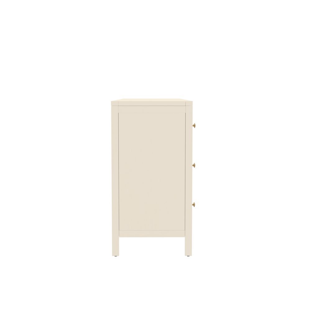 Modern Farmhouse Dresser with Multiple Drawers and Spacious Storage