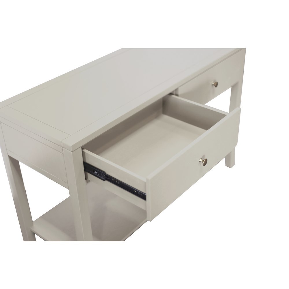 Console Table Modern Farmhouse Style with Drawer Storage