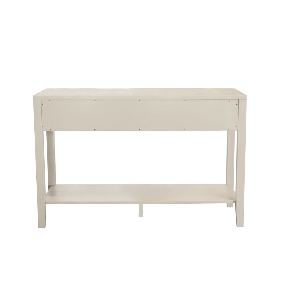 Console Table Modern Farmhouse Style with Drawer Storage