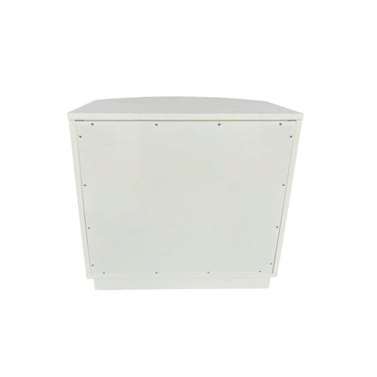 Nightstand with Rubberwood Solids and Oak Veneer Modern Contemporary Design