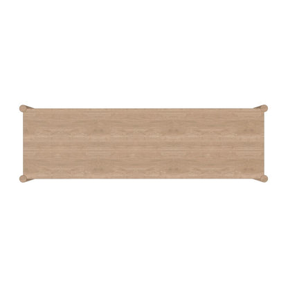 Light Wood Dresser with Modern Contemporary Design and Spacious Drawers