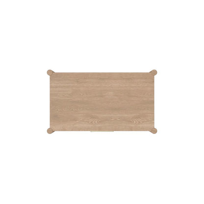 Light Wood Accent Chest with Modern Contemporary Design and Spacious Drawer