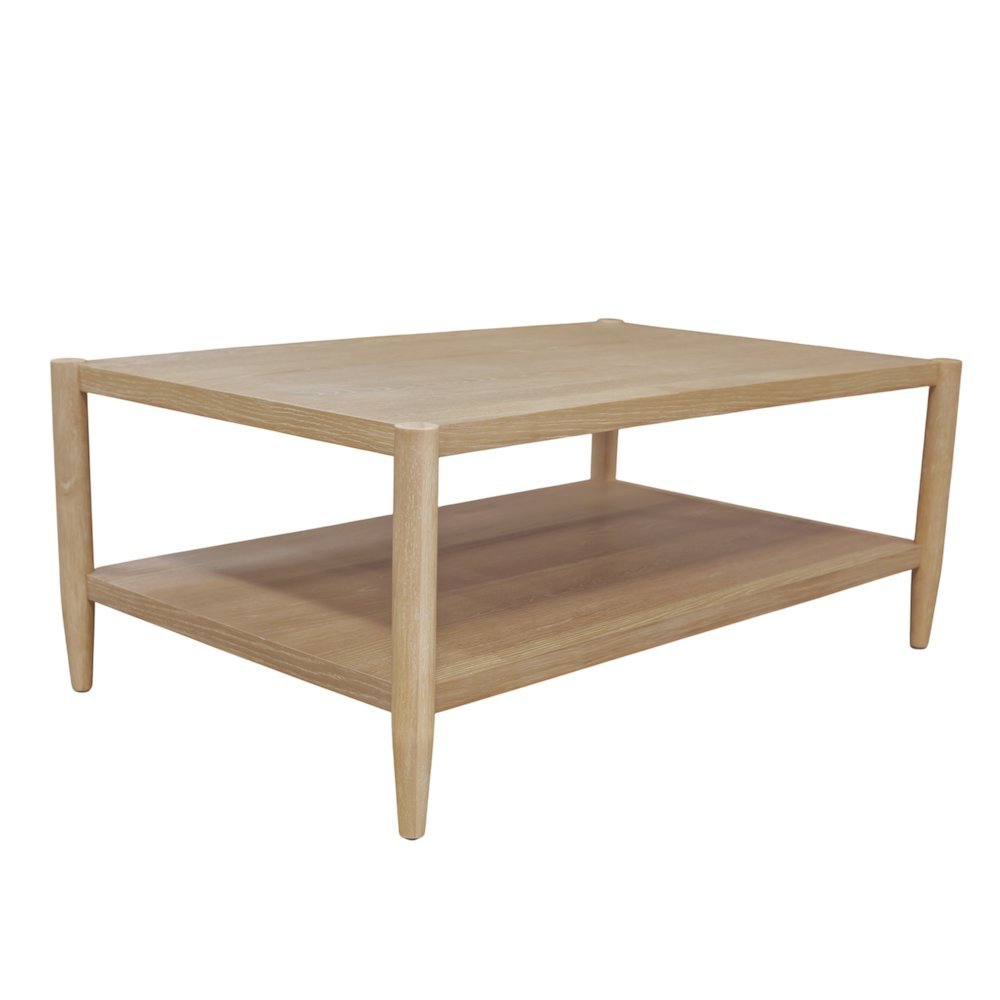 Rectangular Nature-Inspired Coffee Table with Modern Contemporary Design