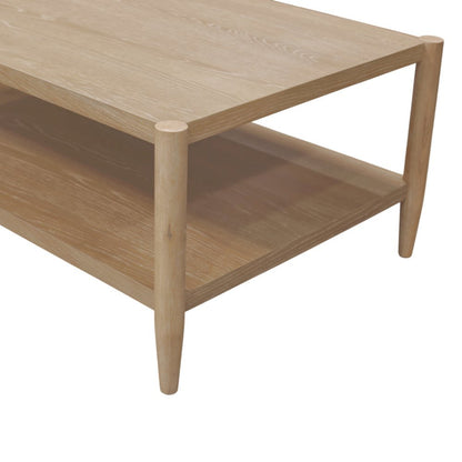 Rectangular Nature-Inspired Coffee Table with Modern Contemporary Design