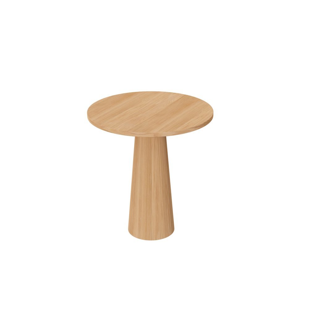 Wood-Tone End Table with Modern Design and Sturdy Construction