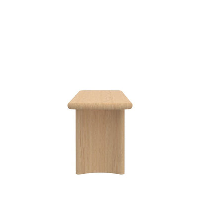 Light Oak Modern Dining Bench with Sturdy Frame and Comfortable Seating