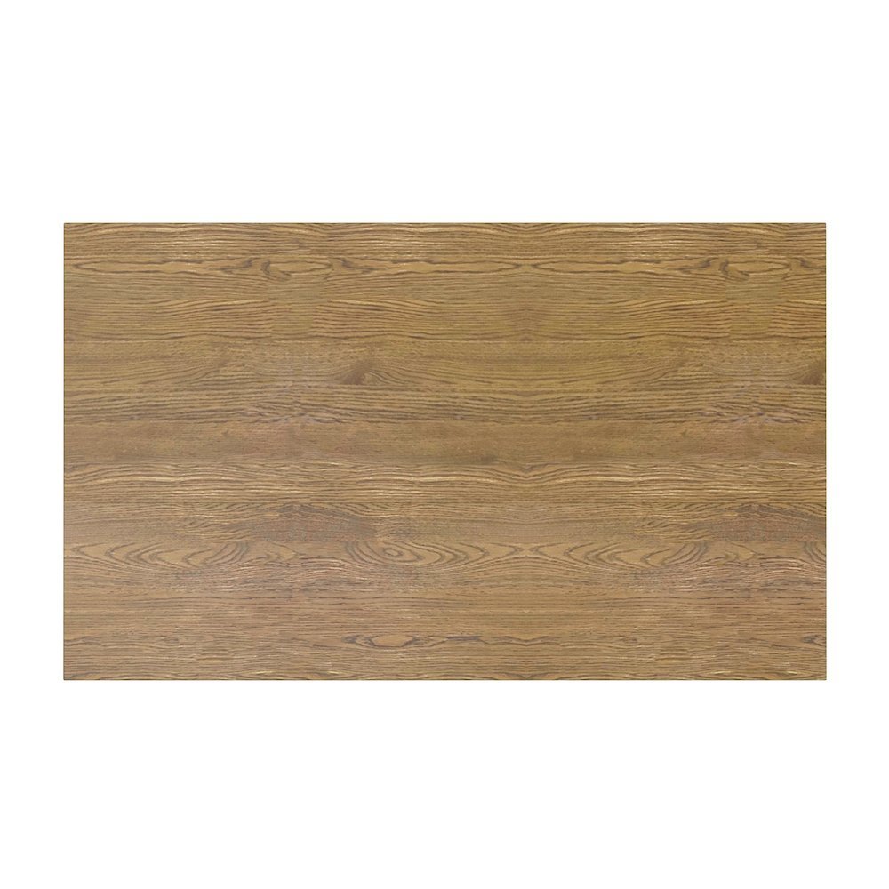 Rectangular Oak Coffee Table with Modern Rustic Design and Solid Build