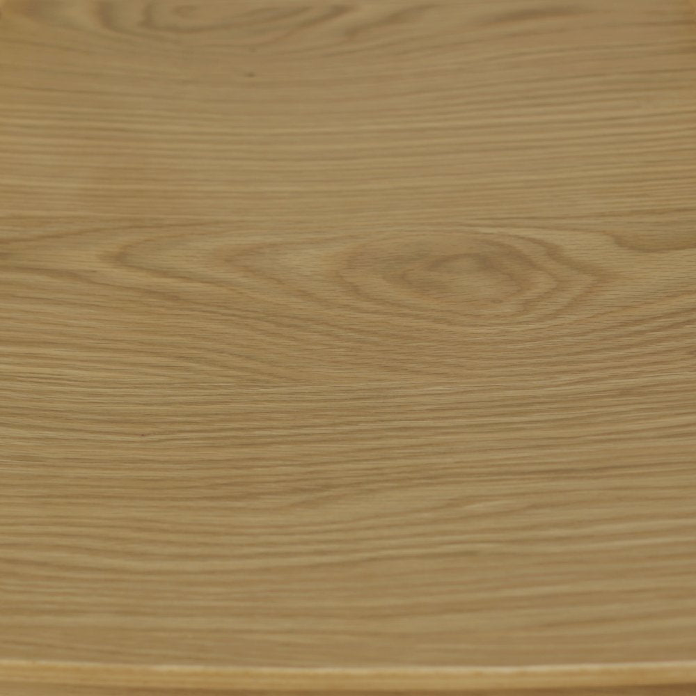 Light Oak Side Chair Modern Design Single Piece with Durable Frame