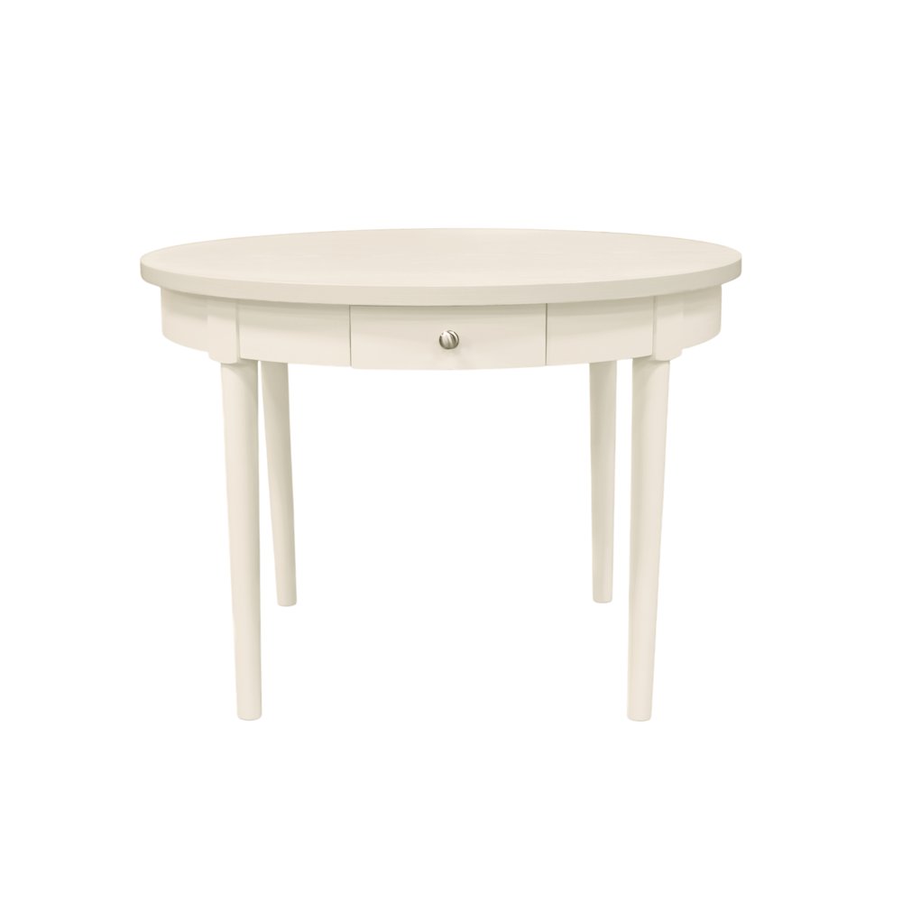 Avery Round Dining Table, Coconut Milk