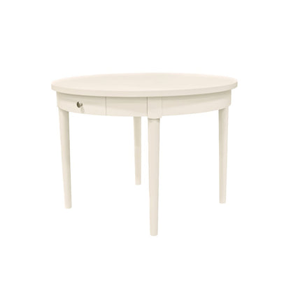 Avery Round Dining Table, Coconut Milk