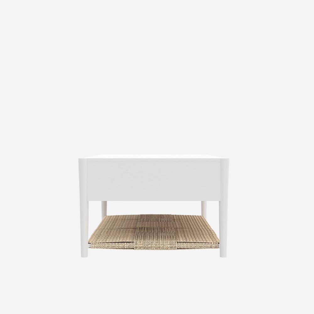Cleo Coffee Table, Coconut Milk