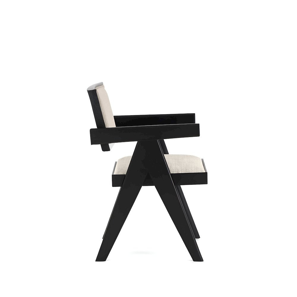 Raquel Side Chairs, Set of 2, Black