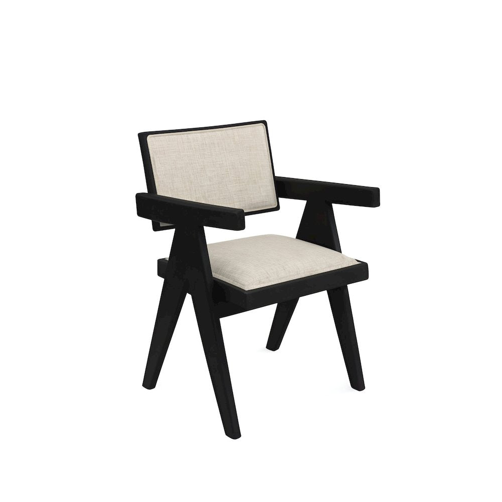 Raquel Side Chairs, Set of 2, Black