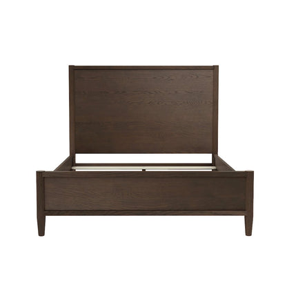 Sinclair Queen Panel Bed, Walnut