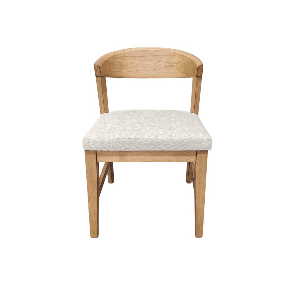 Cove Wood Back Chairs (Set of 2), Natural