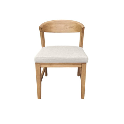 Cove Wood Back Chairs (Set of 2), Natural