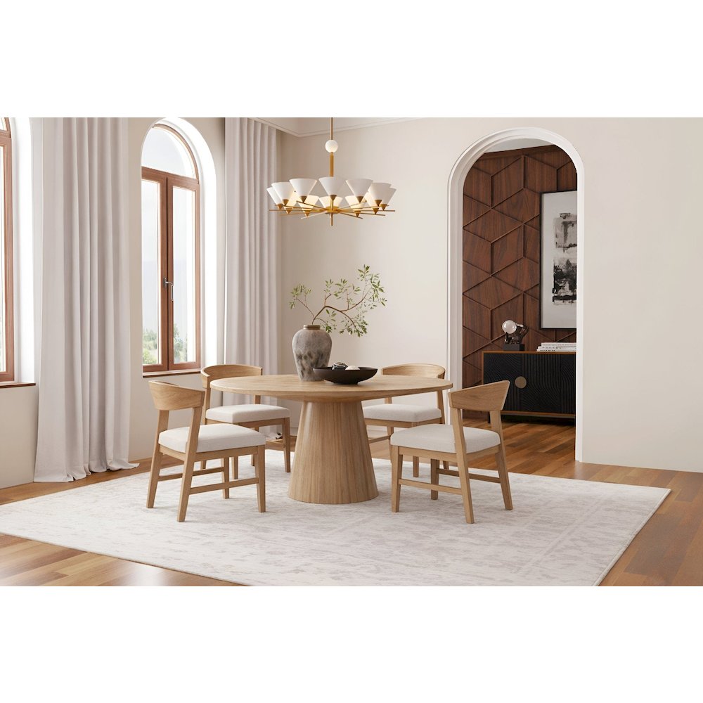 Cove Wood Back Chairs (Set of 2), Natural