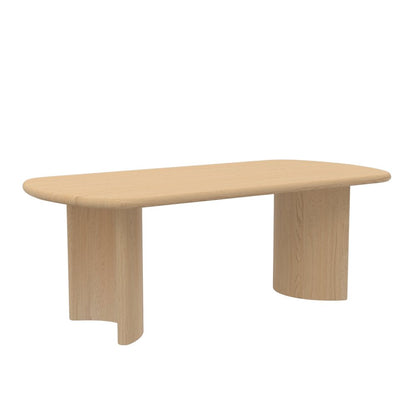 Gabrielle Dining Table, Light Oak