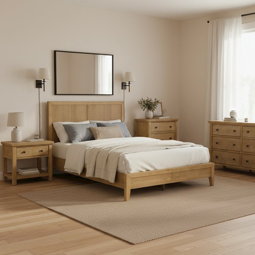 Emilia Standard King Platform Bed