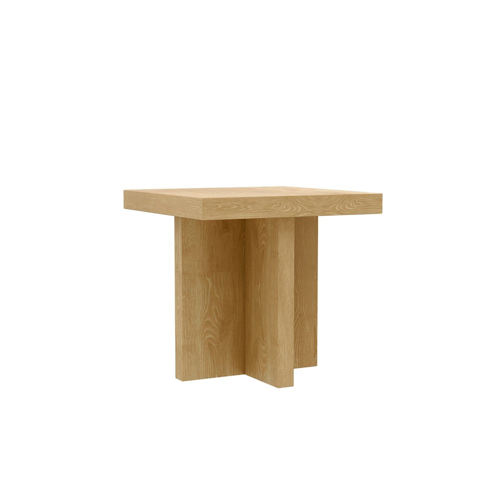 Donte End Table, Natural