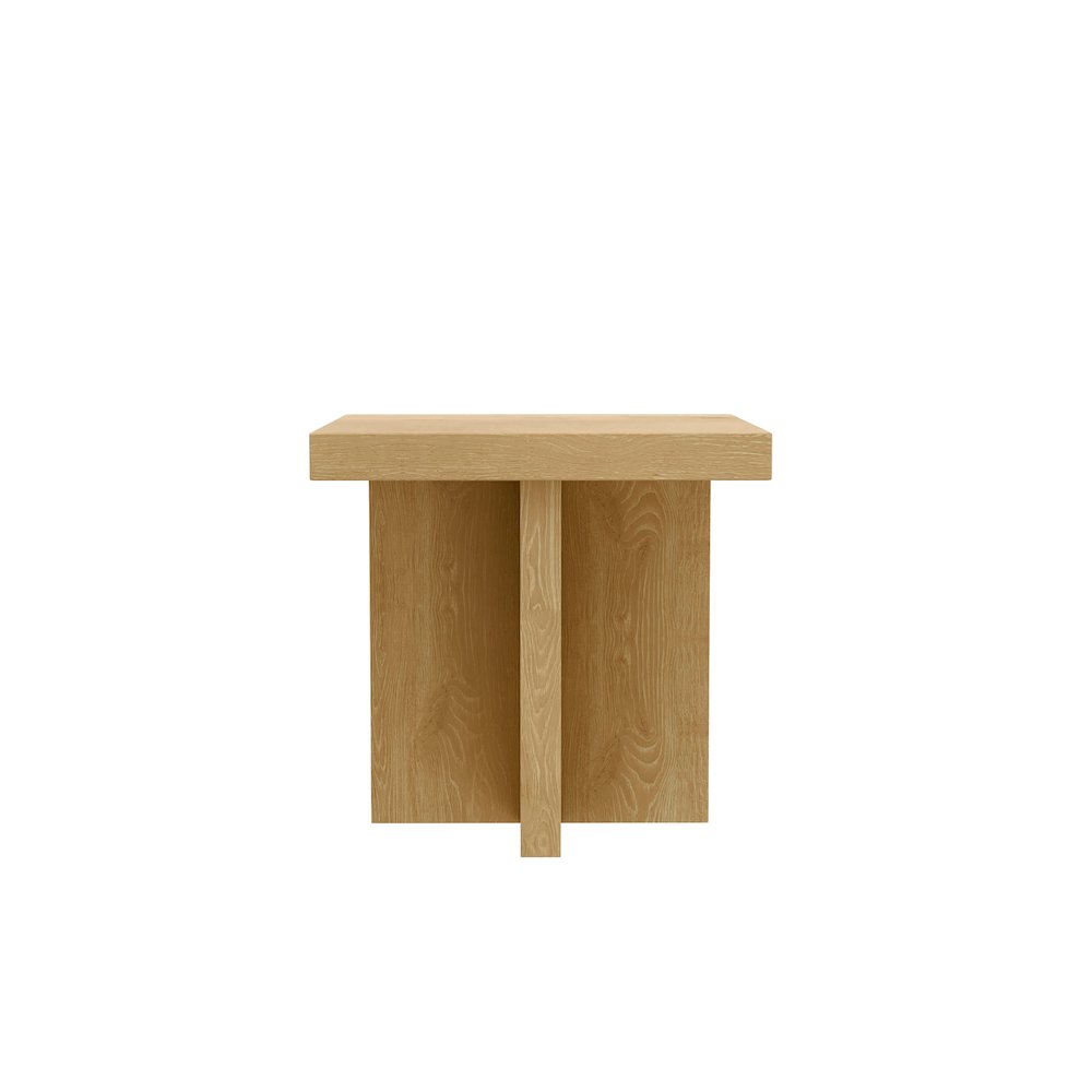Donte End Table, Natural