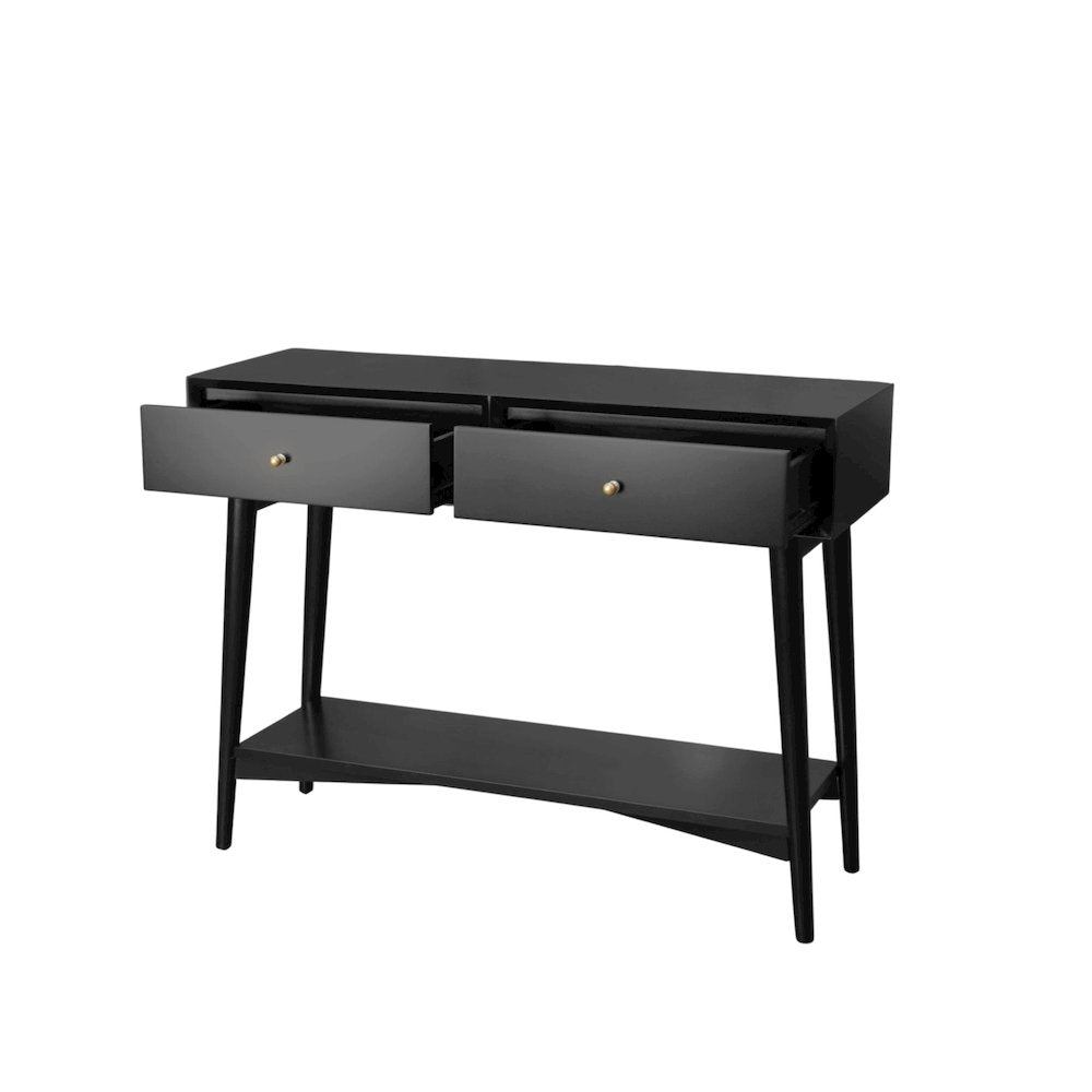 Flynn Console Table, Black
