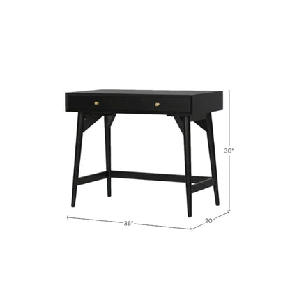 Flynn Mini Desk, Black