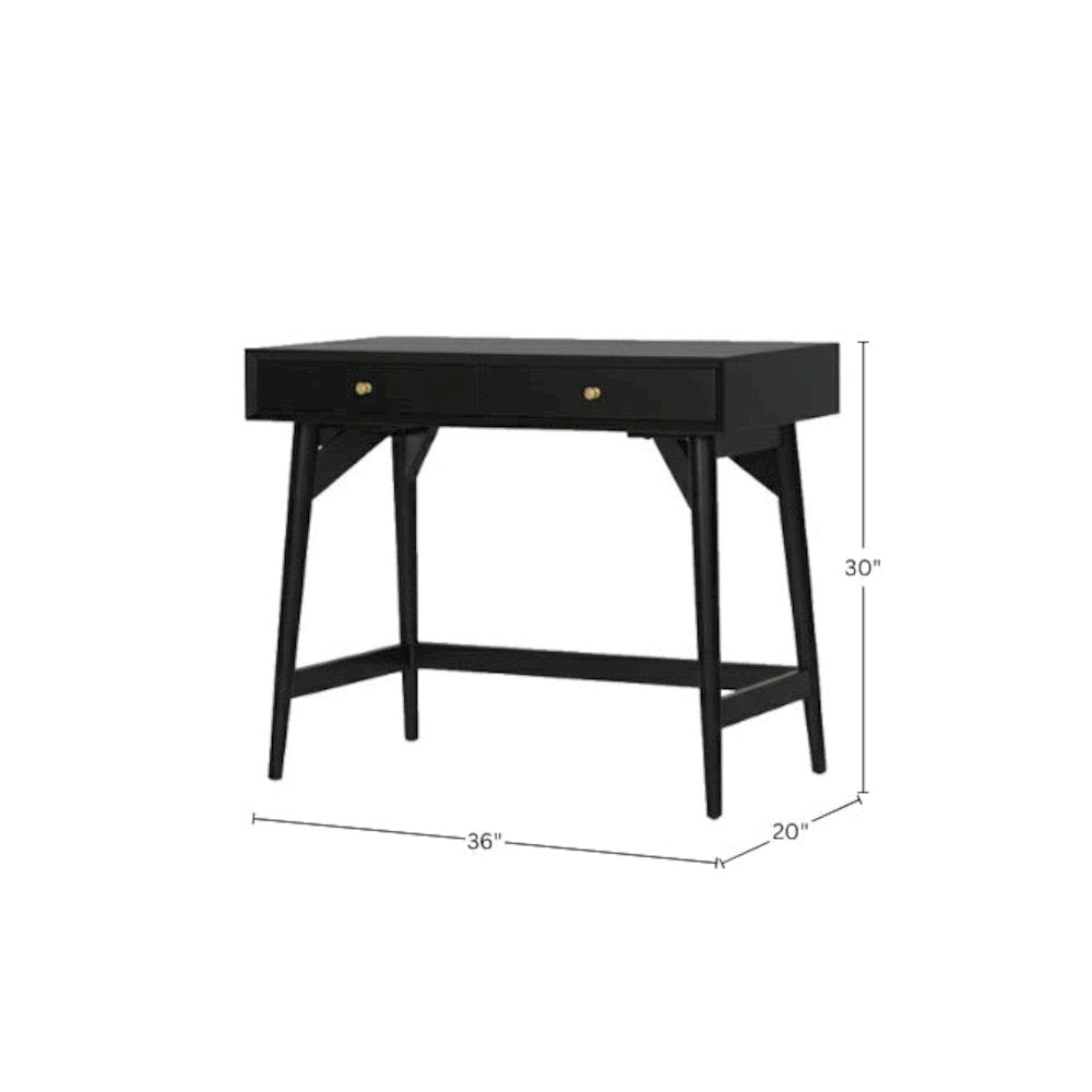 Flynn Mini Desk, Black