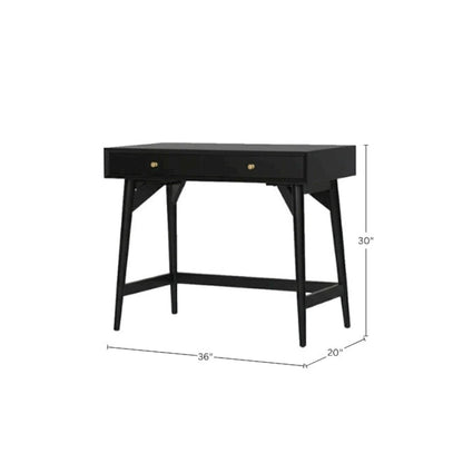 Flynn Mini Desk, Black