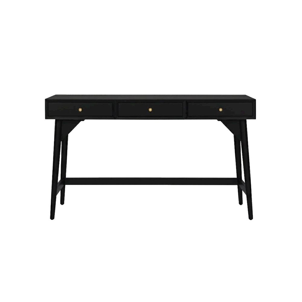 Flynn Large Desk, Black