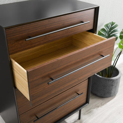 Park Avenue 4 Drawer High Chest, Ruby