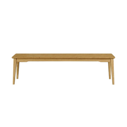 Currant Long Bench, Caramelized