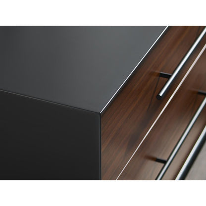 Park Avenue 4 Drawer Double Dresser, Ruby