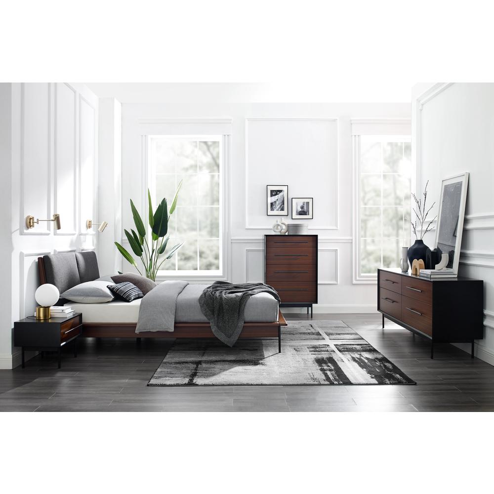 Park Avenue 4 Drawer Double Dresser, Ruby