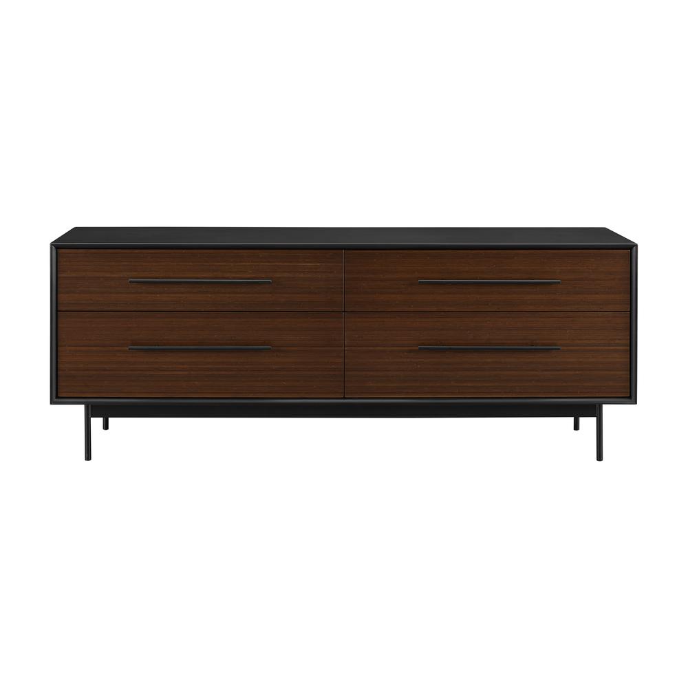 Park Avenue 4 Drawer Double Dresser, Ruby