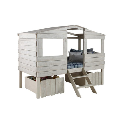 Twin Tree House Low Loft Bed