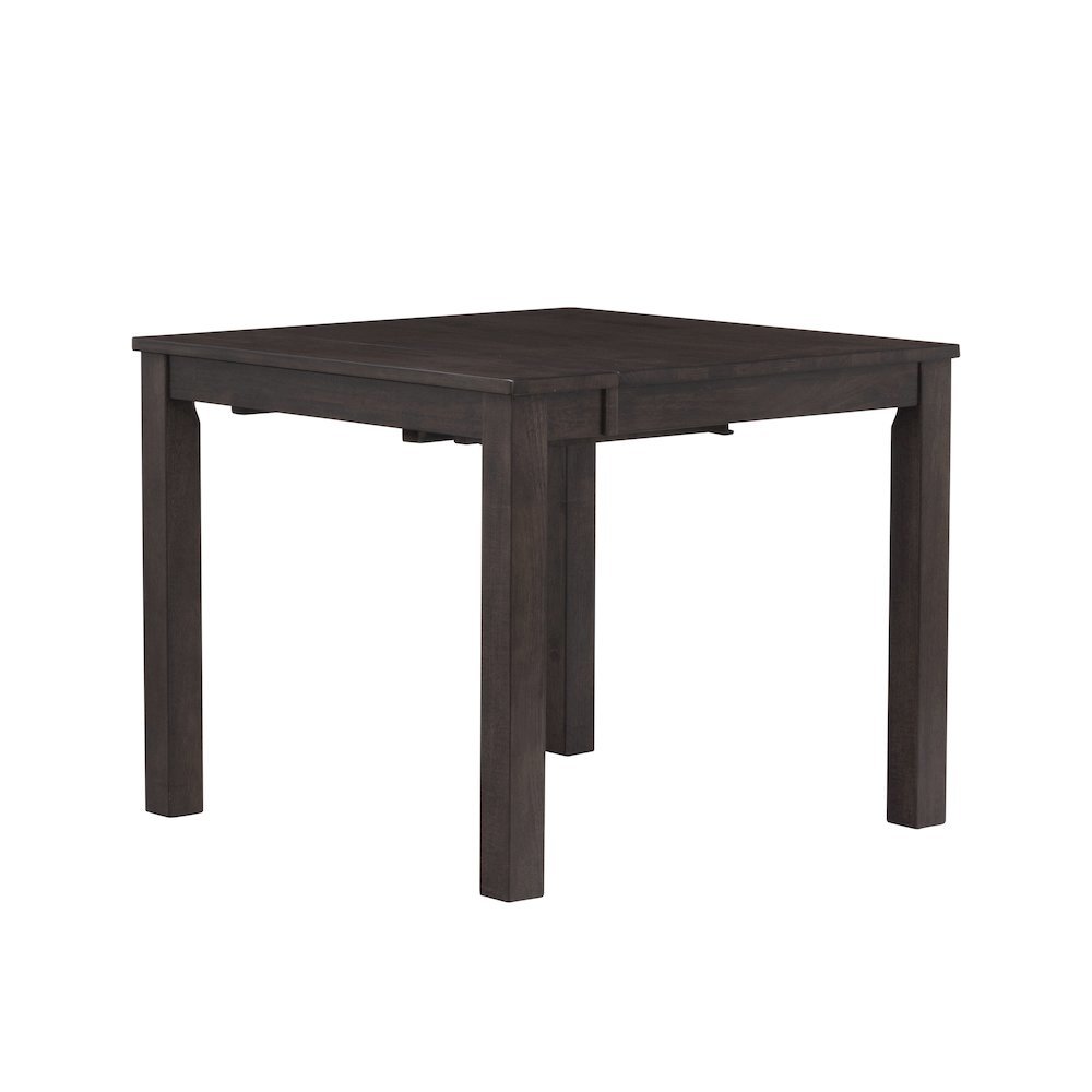 Warm Gray Square Kitchen Table, 36 Inch to 54 Inch Dining Table