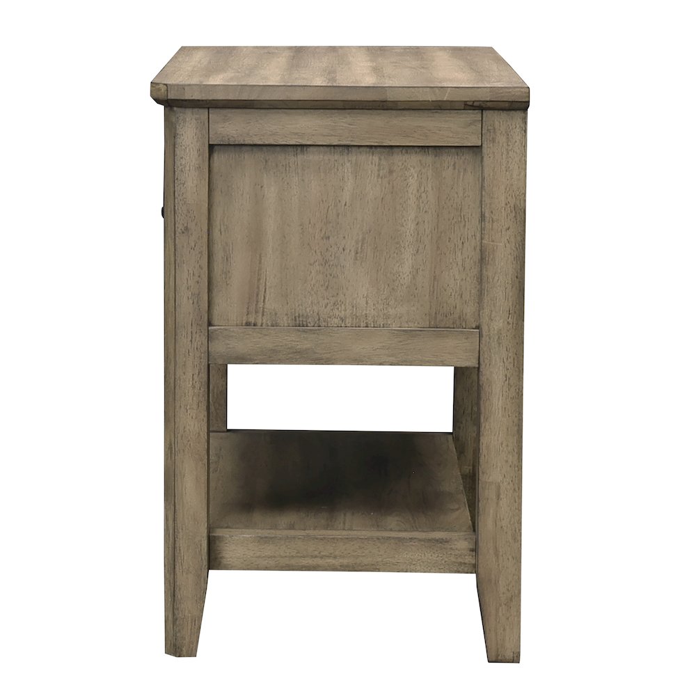 Geo Heights Nightstand, Butterscotch