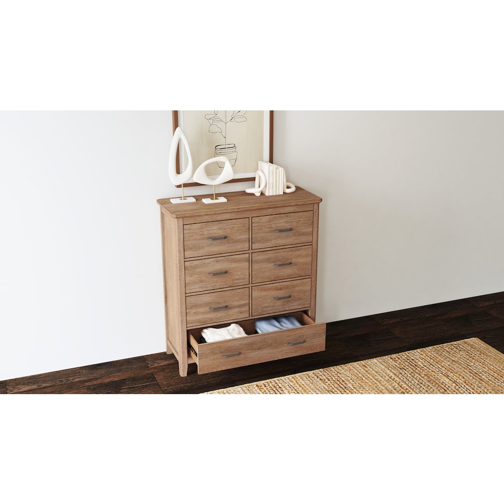 Geo Heights Chest, Butterscotch