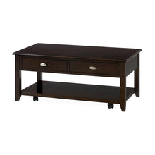 Merlot Warm Contemporary 44" Coffee Table