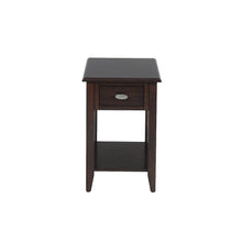 Merlot Warm Contemporary Chairside Table