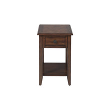 Medium Brown Chairside Table