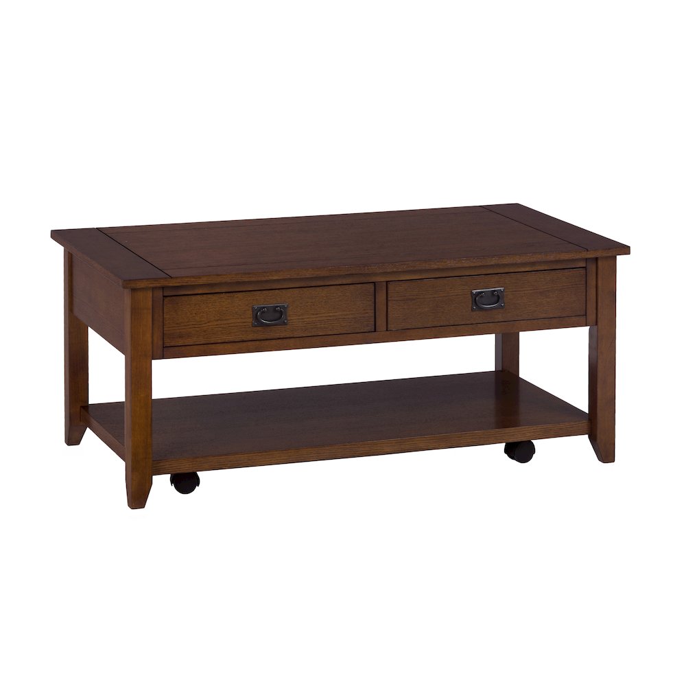 Mission 44" Oak Coffee Table