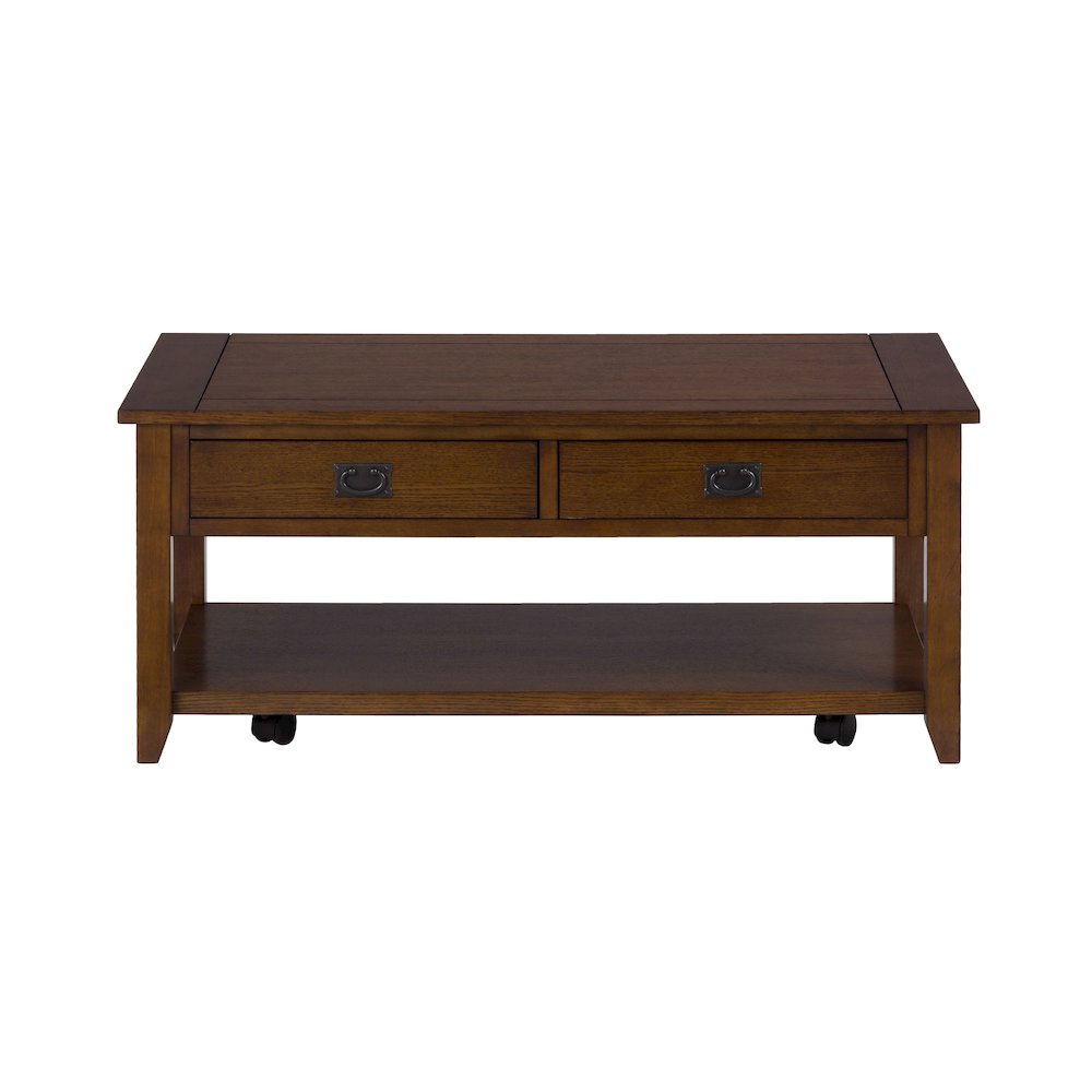 Mission 44" Oak Coffee Table